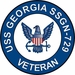 USS Georgia SSGN-729 Veteran Decal Sticker