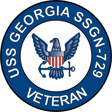 USS Georgia SSGN-729 Veteran Decal Sticker
