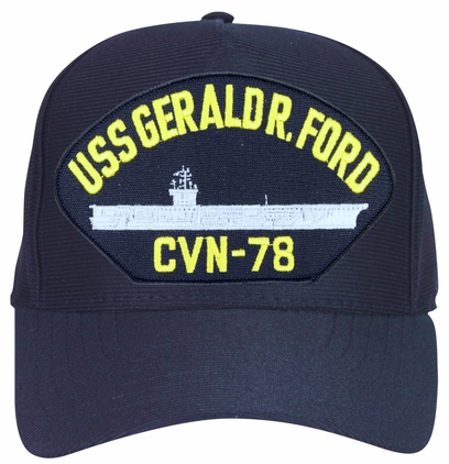 USS Gerald R Ford CVN-78 Ship Cap