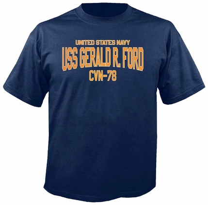 USS Gerald R. Ford CVN-78 T-Shirt