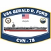 USS GERALD R. FORD DECAL