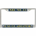 USS Gladiator MCM-11 License Plate Frame