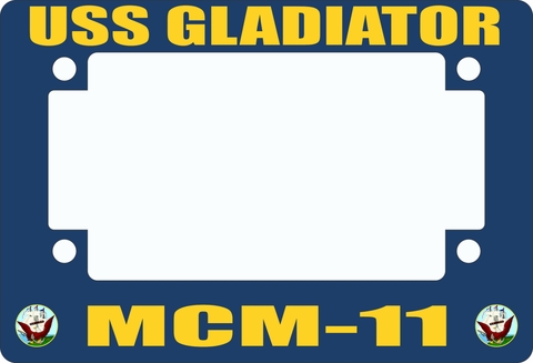 USS Gladiator MCM-11 Motorcycle Frame