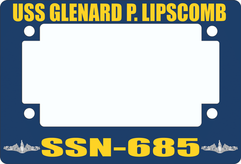 USS Glenard P. Lipscomb SSN-685 Motorcycle Frame