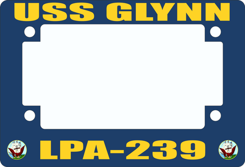 USS Glynn LPA-239 Motorcycle Frame