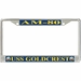 USS Goldcrest AM-80 License Plate Frame