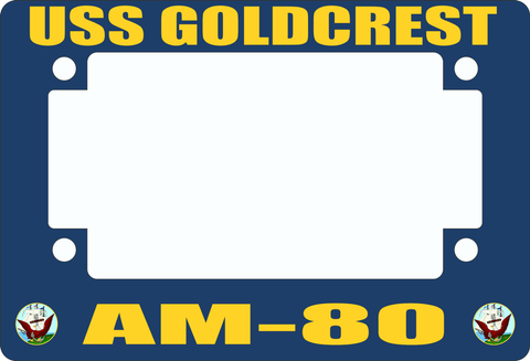 USS Goldcrest AM-80 Motorcycle Frame