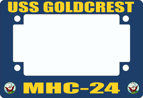 USS Goldcrest MHC-24 Motorcycle Frame