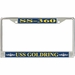 USS Goldring SS-360 License Plate Frame