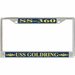 USS Goldring SS-360 License Plate Frame