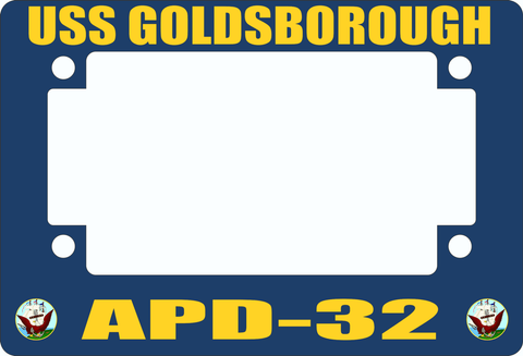USS Goldsborough APD-32 Motorcycle Frame