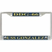 USS Gonzalez DDG-66 License Plate Frame