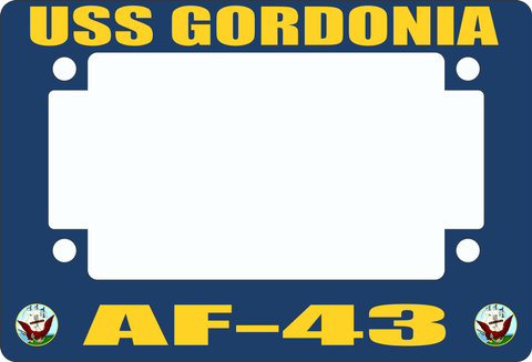 USS Gordonia AF-43 Motorcycle Frame