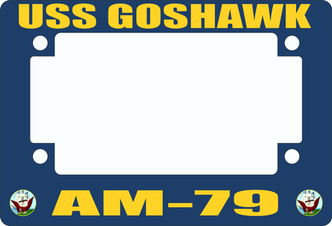 USS Goshawk AM-79 Motorcycle Frame