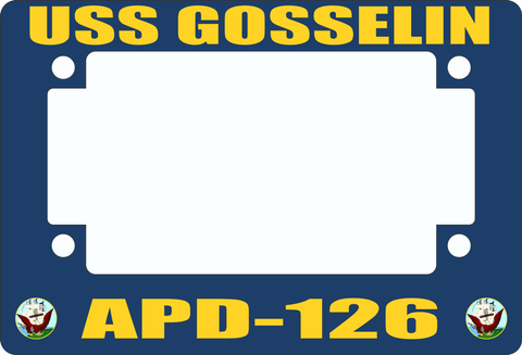 USS Gosselin APD-126 Motorcycle Frame