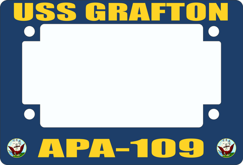 USS Grafton APA-109 Motorcycle Frame