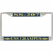 USS Grampus SS-207 License Plate Frame
