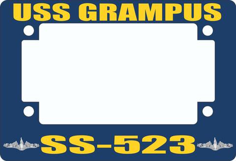 USS Grampus SS-523 Motorcycle Frame