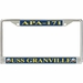 USS Granville APA-171 License Plate Frame