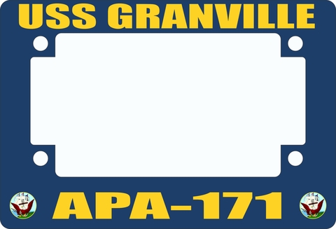 USS Granville APA-171 Motorcycle Frame