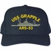 USS Grapple ARS-53 Ship Custom Embroidered Cap