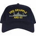 USS Grapple ARS-53 Ship Custom Embroidered Cap
