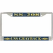 USS Grayback SS-208 License Plate Frame