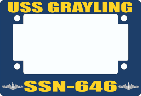 USS Grayling SSN-646 Motorcycle Frame