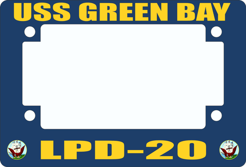 USS Green Bay LPD-20 Motorcycle Frame