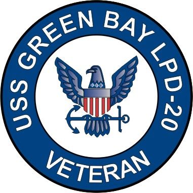 USS Green Bay LPD-20 Veteran Decal Sticker