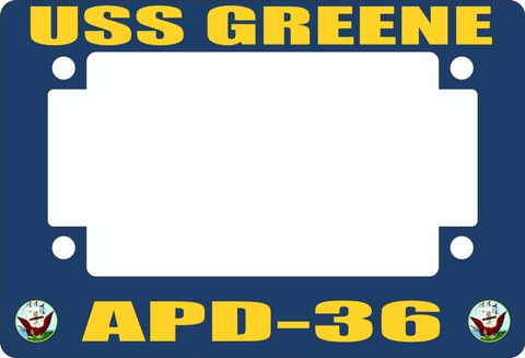 USS Greene APD-36 Motorcycle Frame