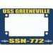 USS Greeneville SSN-772 Motorcycle Frame