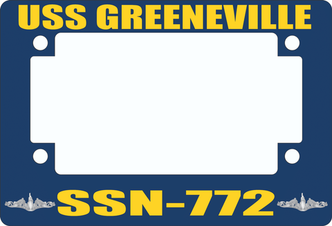 USS Greeneville SSN-772 Motorcycle Frame