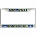 USS Greenfish SS-351 License Plate Frame
