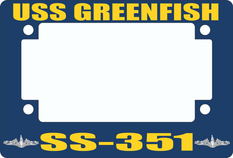 USS Greenfish SS-351 Motorcycle Frame