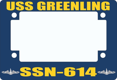 USS Greenling SSN-614 Motorcycle Frame