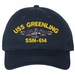 USS Greenling SSN-614 with Dolphins Unstructured Dad Cap