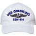 USS Greenling SSN-614 with Dolphins Unstructured Dad Cap