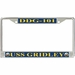 USS Gridley DDG-101 License Plate Frame