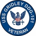 USS Gridley DDG-101 Veteran Decal Sticker