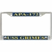 USS Grimes APA-172 License Plate Frame