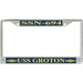 USS Groton SSN-694 License Plate Frame
