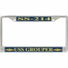 USS Grouper SS-214 License Plate Frame