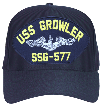 USS Growler SSG-577 ( Silver Dolphins ) Submarine Enlisted Cap