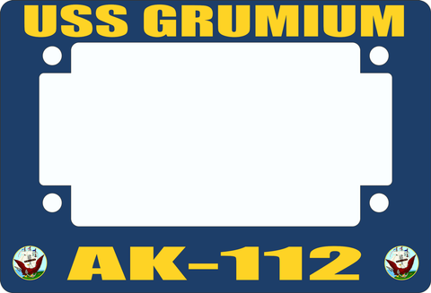 USS Grumium AK-112 Motorcycle Frame