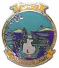 USS GUADALCANAL LPH-7 LAPEL PIN
