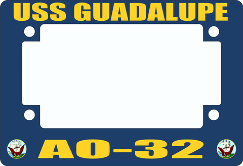 USS Guadalupe AO-32 Motorcycle Frame