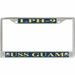 USS Guam LPH-9 License Plate Frame