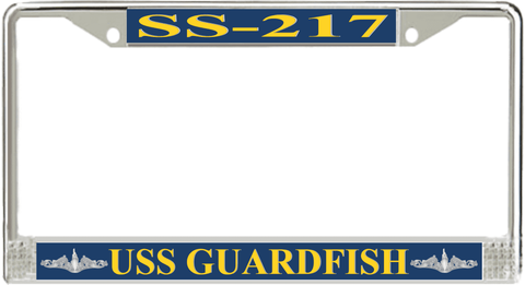 USS Guardfish SS-217 License Plate Frame