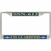 USS Guardfish SSN-612 License Plate Frame
